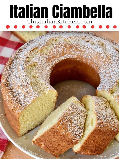 ciambella prada|Italian Citrus Ring Cake: Only 10 minutes to make!.